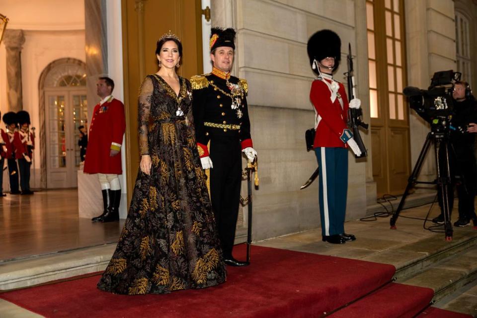 princess mary at new years banquet