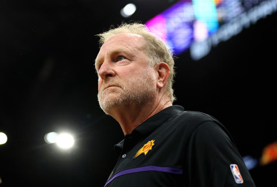 The NBA suspended Phoenix Suns and Mercury owner Robert Sarver for one year and fined him $10 million for the findings in the independent investigation into racism, sexism and other workplace hostilities. That was likely the most the league would do because nobody wants discovery in a potential lawsuit. (Mark J. Rebilas/USA TODAY Sports)