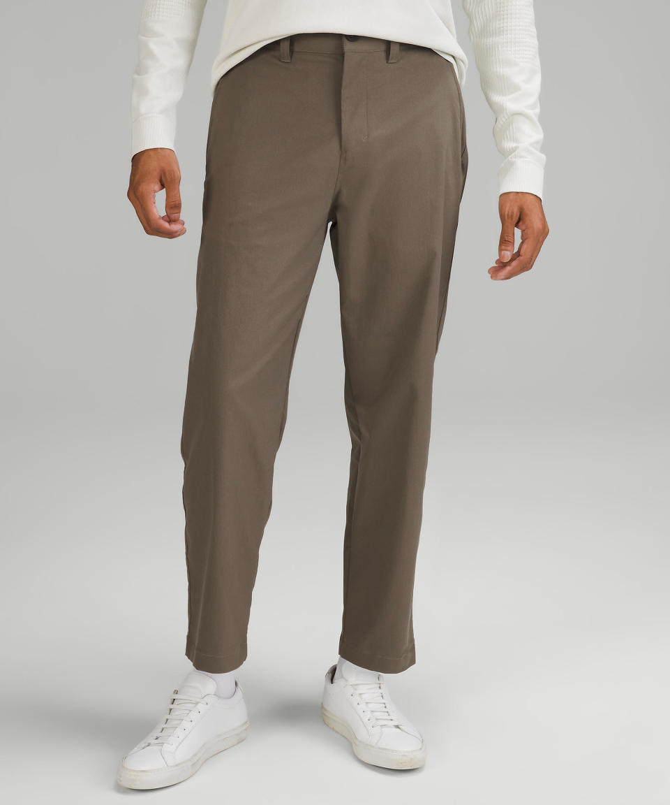 <p><a href="https://go.redirectingat.com?id=74968X1596630&url=https%3A%2F%2Fshop.lululemon.com%2Fp%2Fmen-pants%2FRelaxed-Tapered-Trouser%2F_%2Fprod11250229&sref=https%3A%2F%2Fwww.menshealth.com%2Fstyle%2Fg44638352%2Flululemon-mens-pants%2F" rel="nofollow noopener" target="_blank" data-ylk="slk:Shop Now;elm:context_link;itc:0" class="link ">Shop Now</a></p><p>Relaxed Tapered Trouser</p><p>$148.00</p><p>lululemon.com</p>