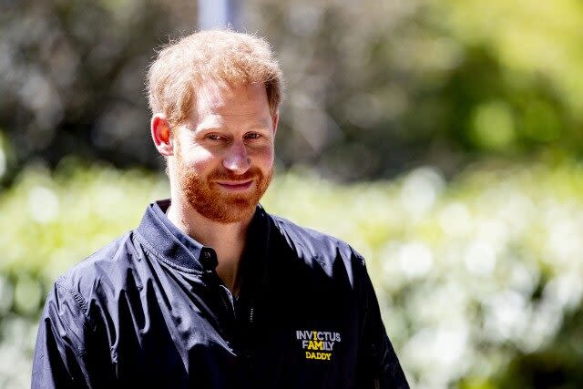 Prince Harry is relishing being a new dad.