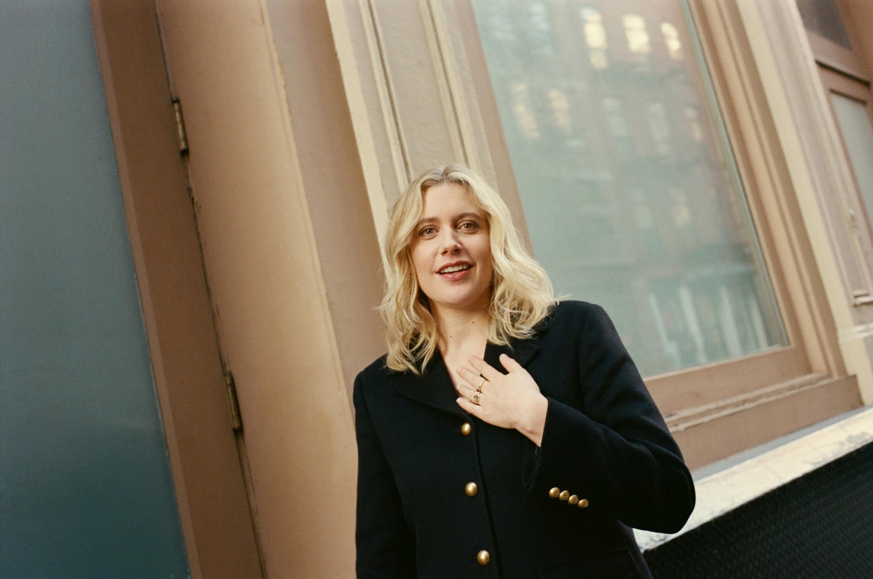 Greta Gerwig, directora de “Barbie”, en Nueva York, el 5 de noviembre de 2022. (Clement Pascal/The New York Times).