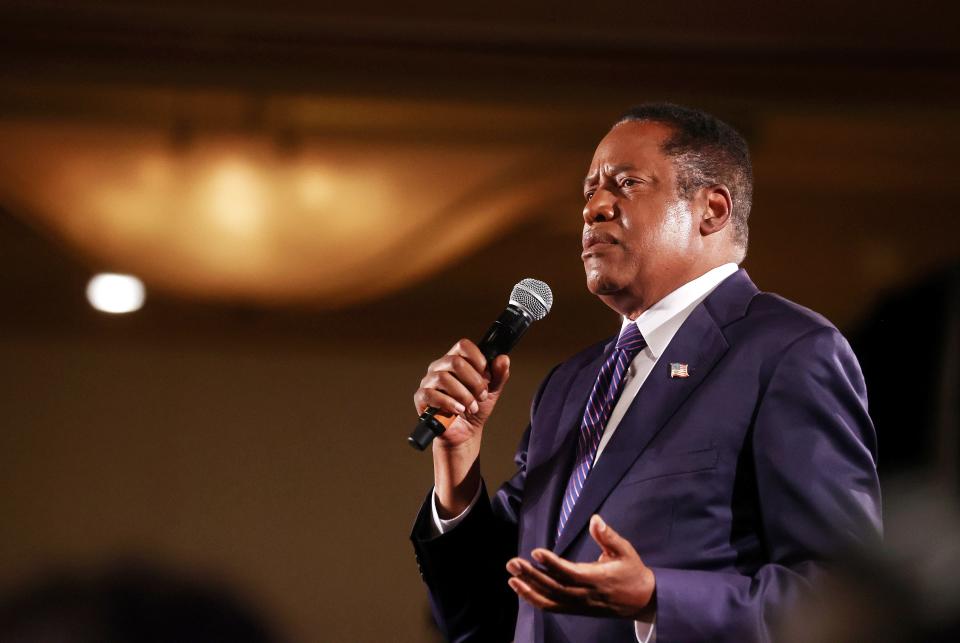 Larry Elder in Costa Mesa, Calif., on Sept. 14, 2021.