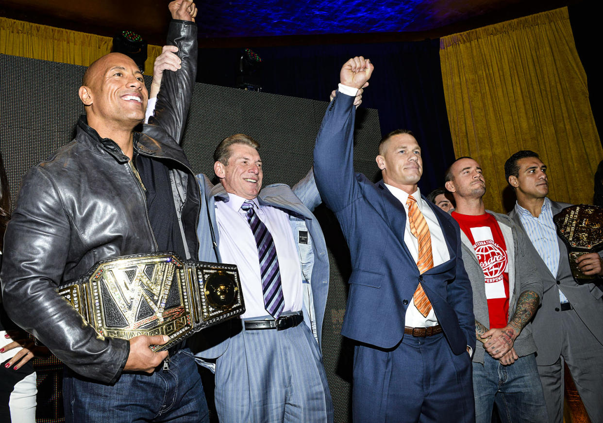 WrestleMania 29 Press Conference (Eugene Gologursky / WireImage file)