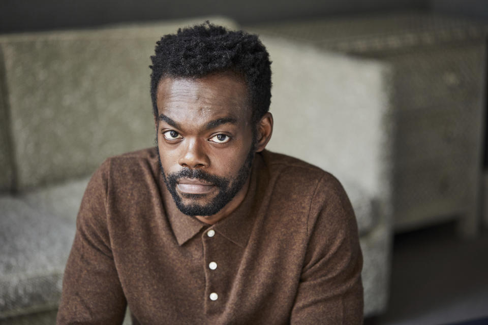 William Jackson Harper poses for a portrait in New York on Monday Oct. 25, 2021. In the second season of HBO Max’s “Love Life," Harper takes over the lead role as Marcus Watkins, a man who must pick up the pieces after his marriage falls apart. (Photo by Matt Licari/Invision/AP)
