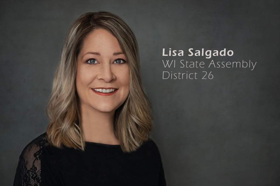 Lisa Salgado, a Democratic candidate for the 26th Assembly District from Sheboygan.