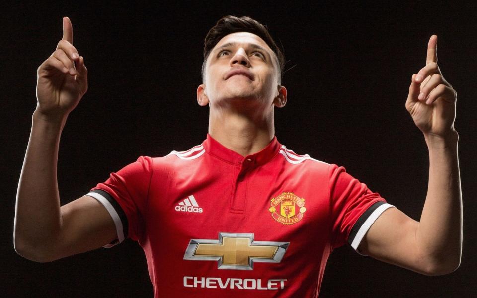 Deal me in: The agent of Alexis Sánchez will take home £35,000 a week over the next four years
