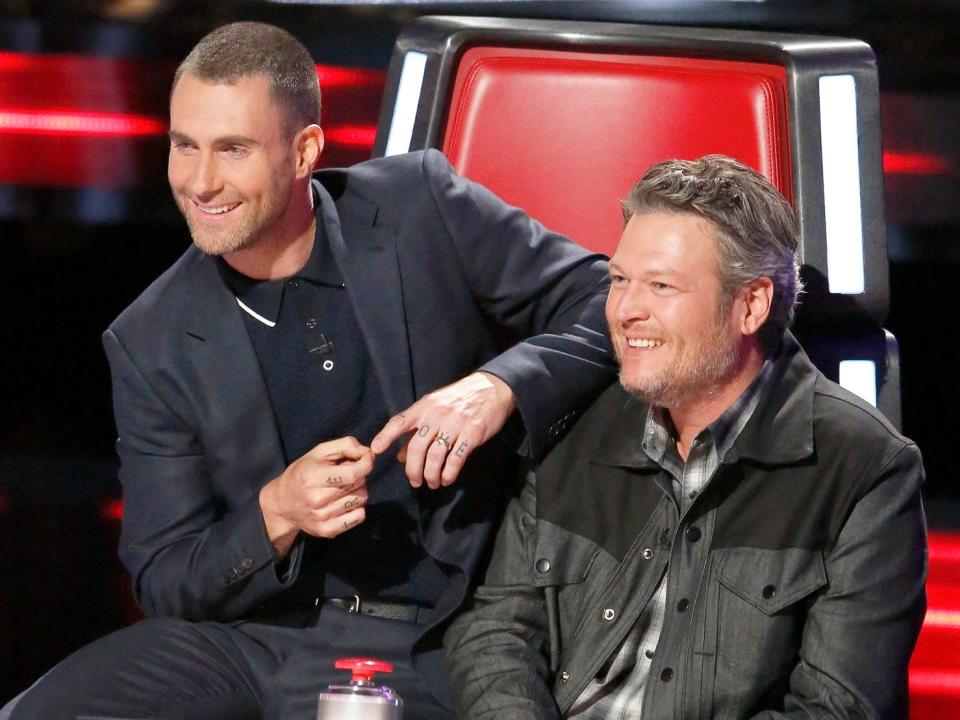 Adam Levine, Blake Shelton