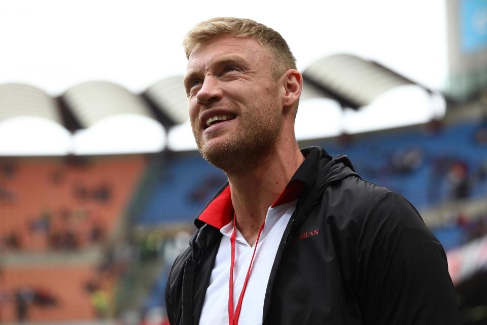 Flintoff developed the eating disorder during his playing career. (Getty Images)