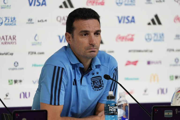 Conferencia de prensa de Lionel Scaloni previo al encuentro con Países Bajos