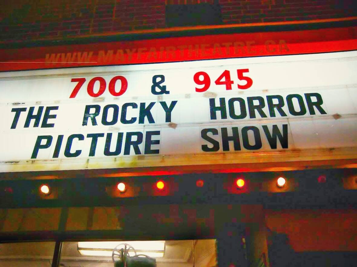 Before the COVID-19 pandemic, Ottawa's Mayfair Theatre regularly showed The Rocky Horror Picture Show. This month's screenings will be the first since February 2020.  (Facebook - image credit)