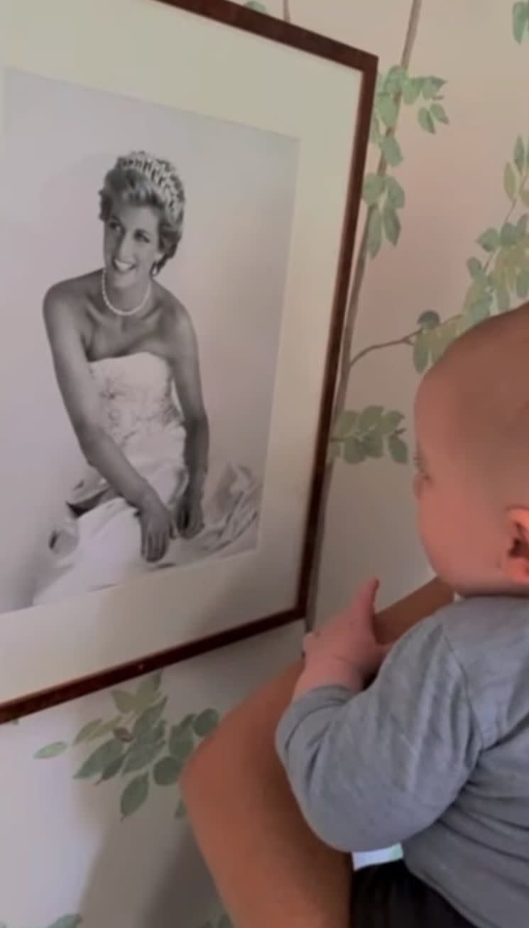 princess diana archie nursery