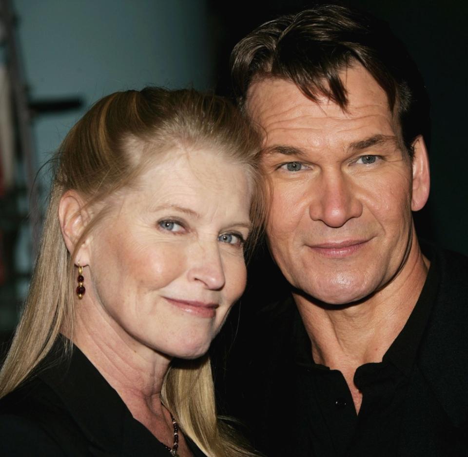 Lisa Niemi Swayze and Patrick Swayze in 2005. Getty Images