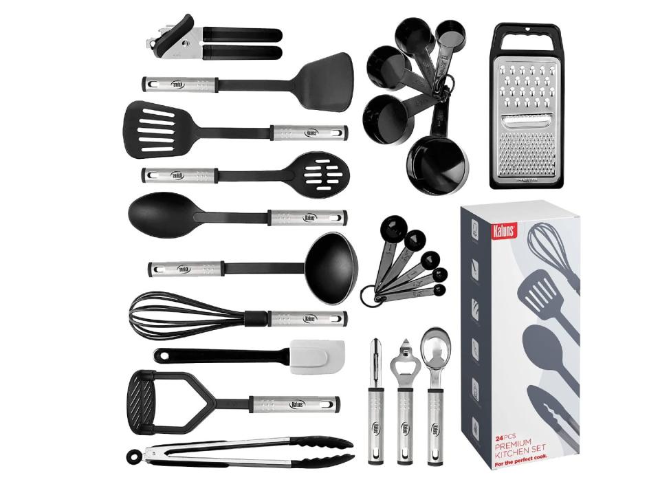 This set is the perfect gift for friends who love cooking or are moving to a new home. (Source: Amazon)