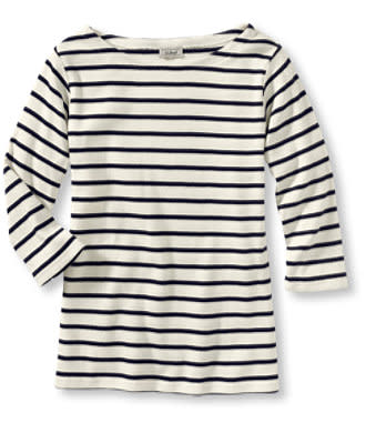 Stripe sailor top