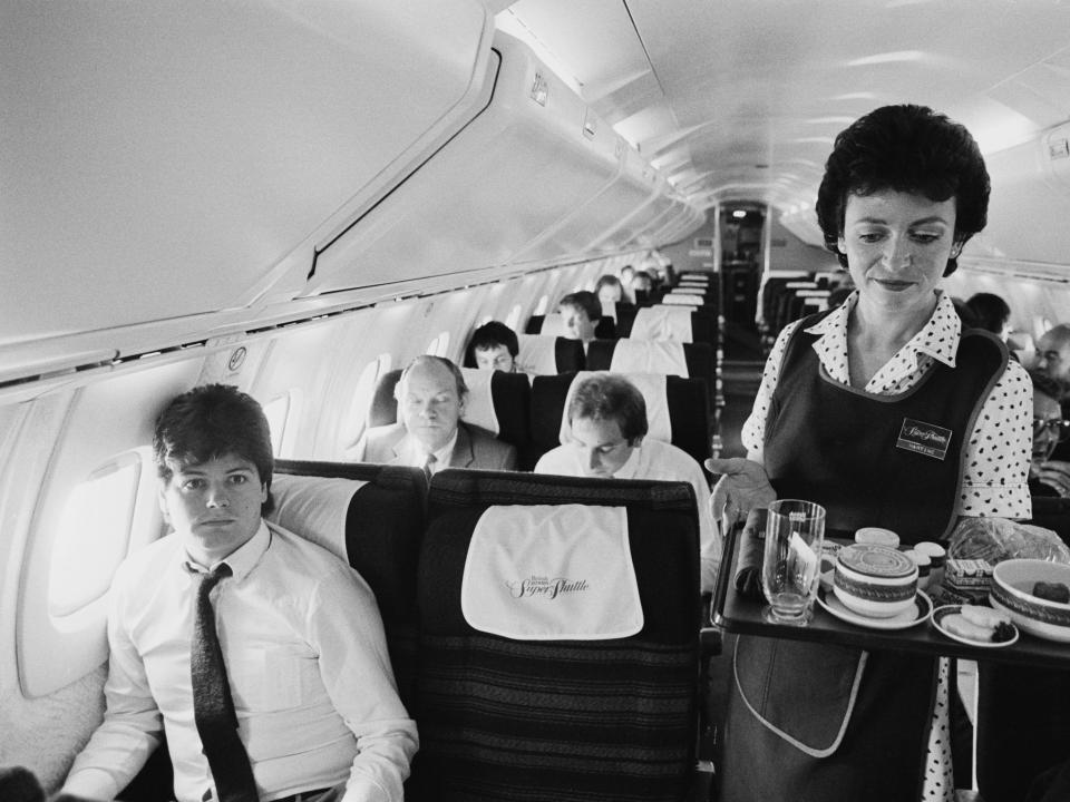 Concorde passenger