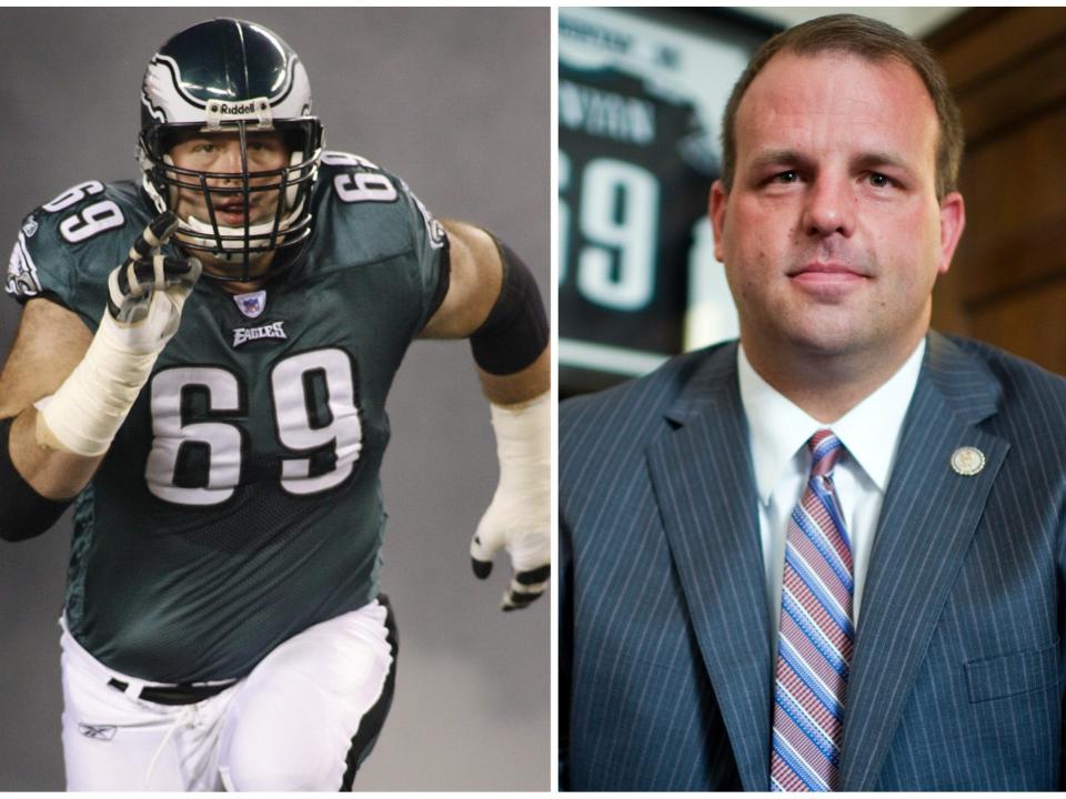 Rep. Jon Runyan was elected to represent New Jersey after he retired from playing professional football.