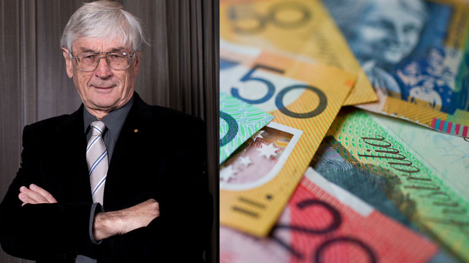 Pictured: Millionare Dick Smith, who admitted to receiving $500k in franking credits and Australian cash. Images: Getty