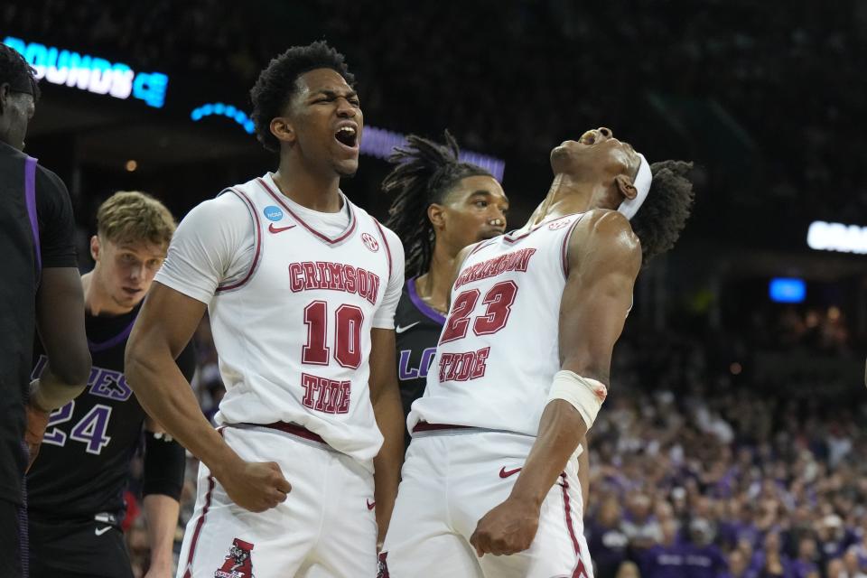 Can Alabama upset North Carolina in the NCAA Tournament? Our March Madness pick and prediction for the Sweet 16 thinks the Crimson Tide can.