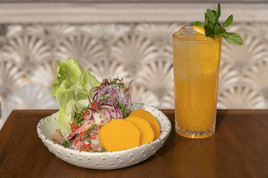 Un plato delicioso para acompañar de tragos refrescantes. 