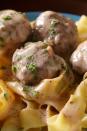 <p>Delicious creamy meatballs you <em>need</em> to try. <br><br>Get the recipe from <a href="https://www.delish.com/cooking/recipe-ideas/recipes/a49620/easy-swedish-meatballs-recipe/" rel="nofollow noopener" target="_blank" data-ylk="slk:Delish;elm:context_link;itc:0;sec:content-canvas" class="link ">Delish</a>.</p>