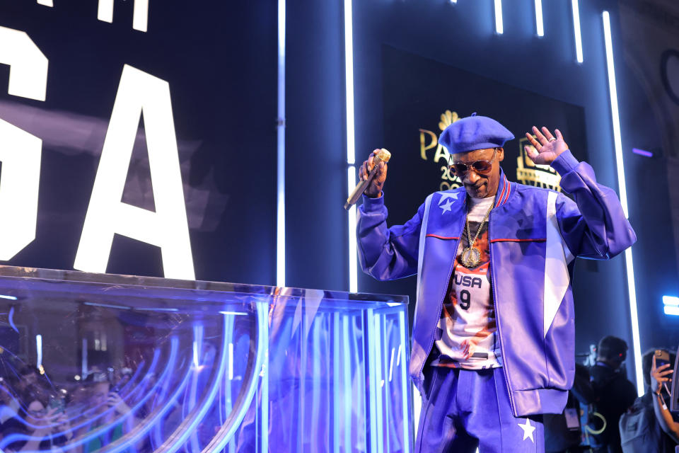 PARIS, FRANCE - AUGUST 05: Snoop Dogg performs onstage during 