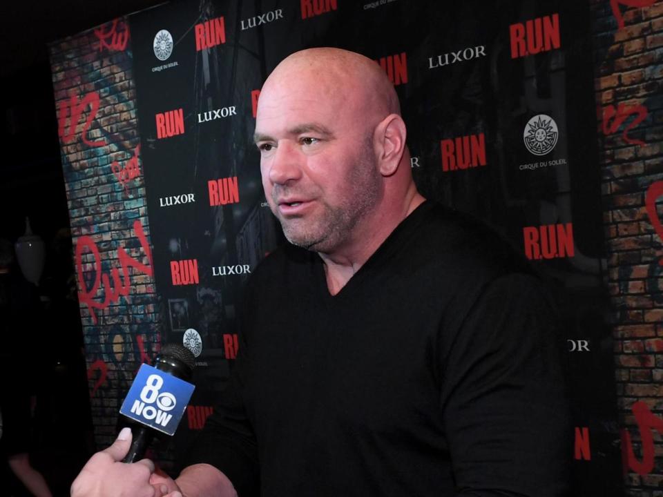 UFC President Dana White: Getty Images for Cirque du Soleis