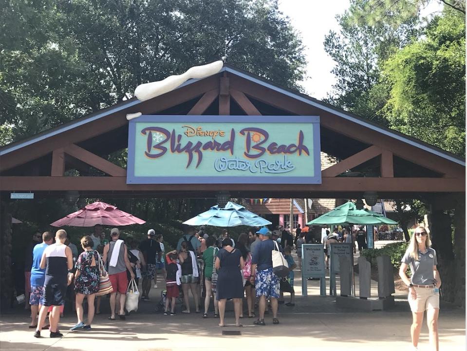 blizzard beach entrance