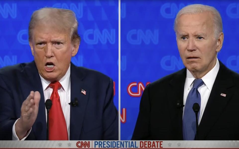 Trump accuses Biden of having the worst presidency in history