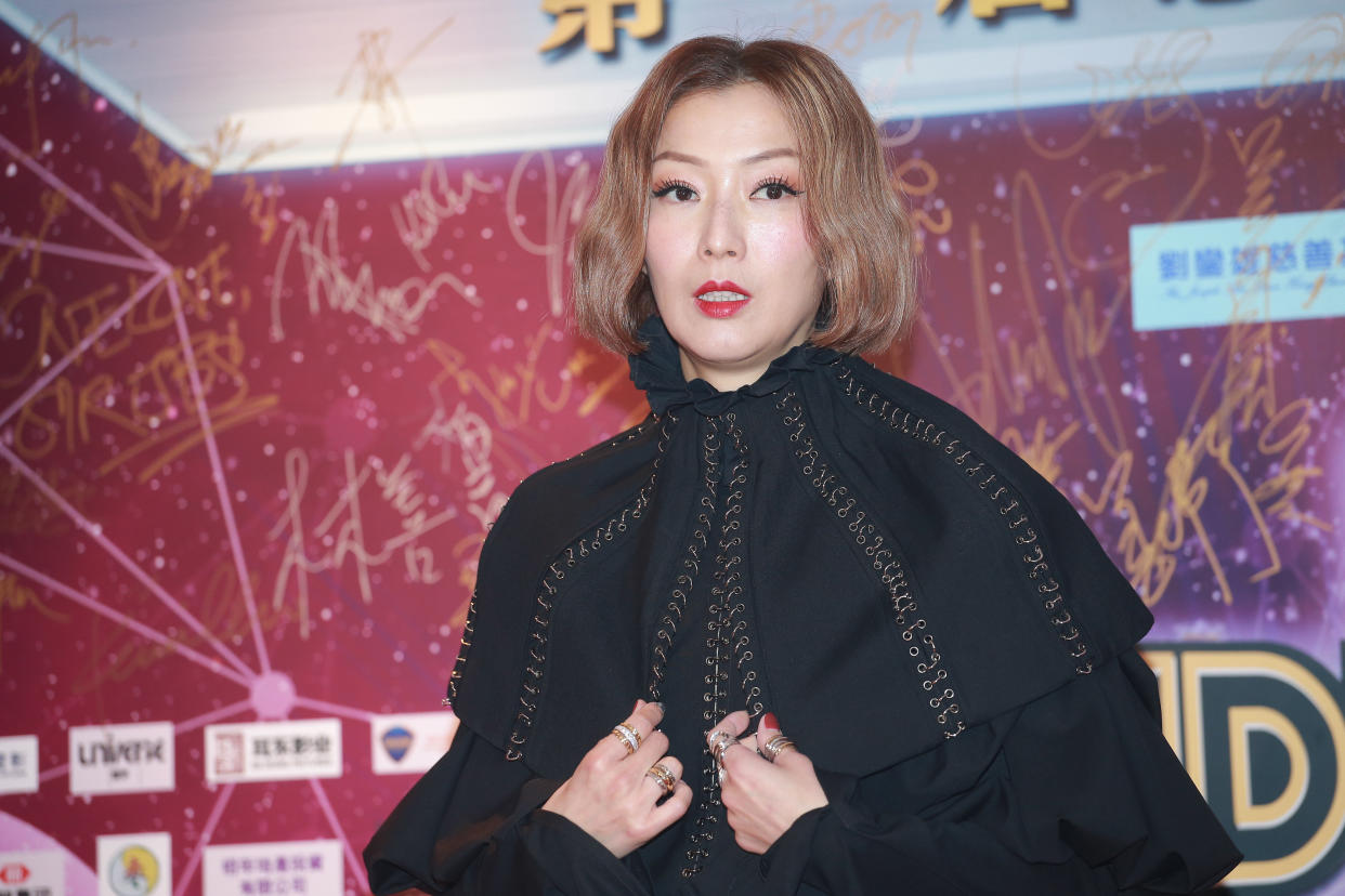 HONG KONG, CHINA – MARCH 30: Actress/singer Sammi Cheng Sau-man arrives at the red carpet of the 1st Fundraising Dinner on March 30, 2019 in Hong Kong, China. (Photo by VCG/VCG via Getty Images)