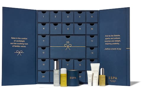 Espa advent calendar - Credit: 2018 advent calendar, ESPA, £130/2018 advent calendar, ESPA, £130