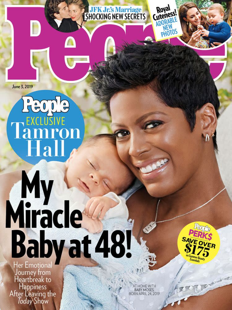 Tamron Hall and son Moses cover PEOPLE | Melanie Acevedo