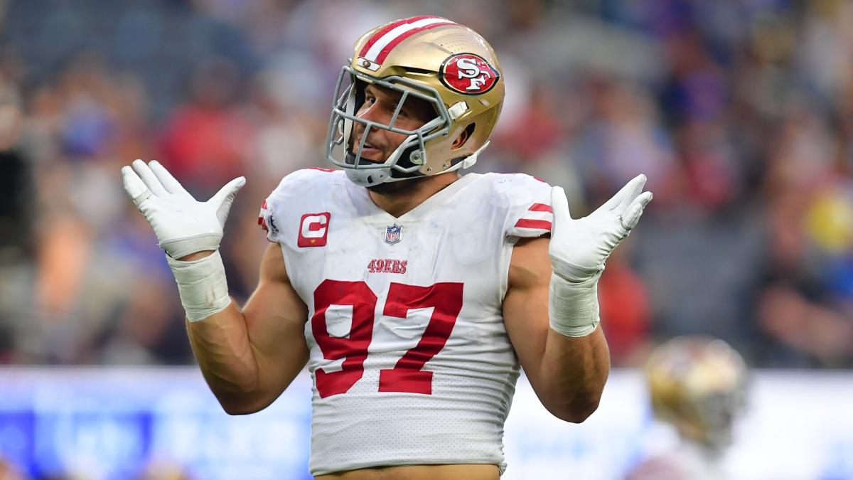 49ers' Nick Bosa gets unhelpful response from Steve Wilks on Week