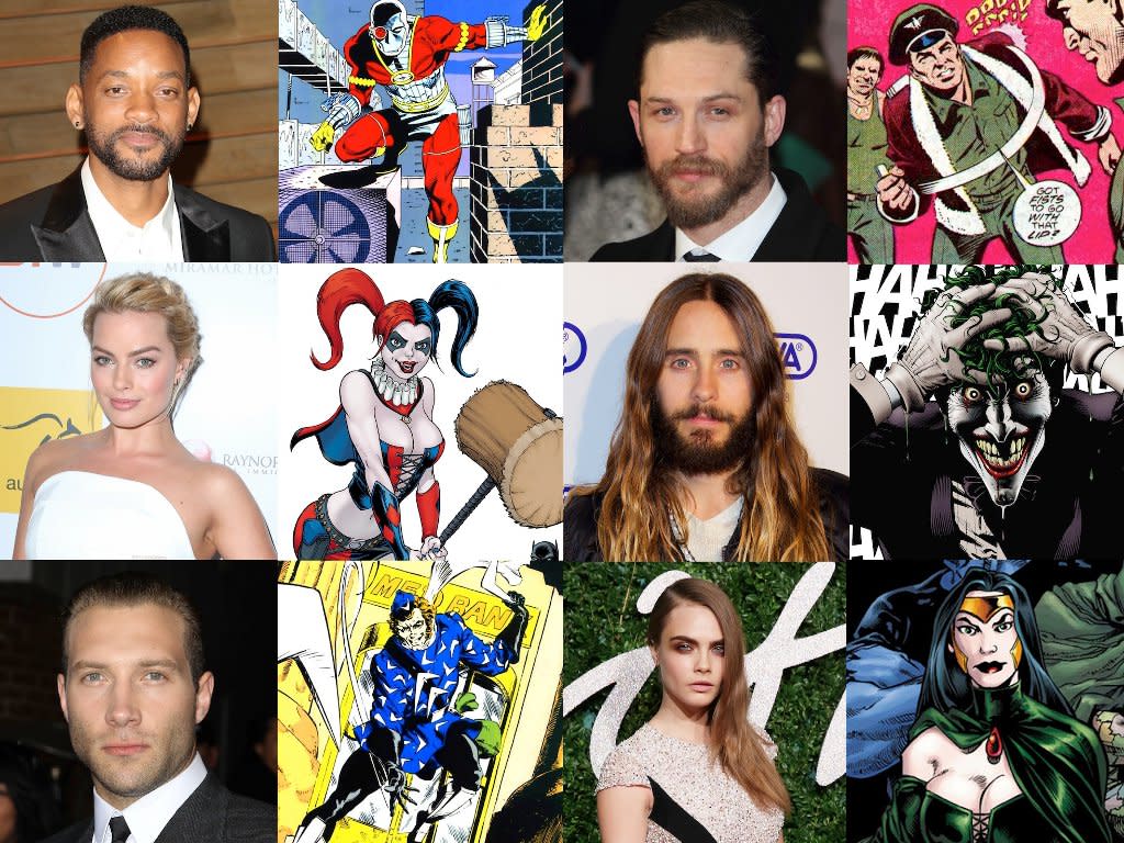 Suicide Squad official all-star cast