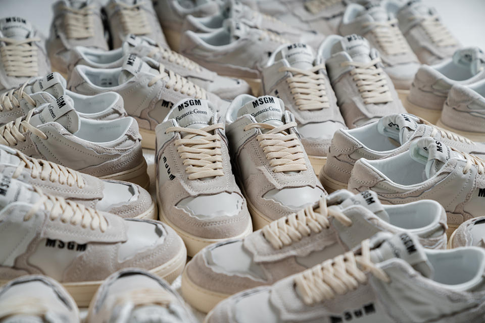 MSGM, FG1, sneakers, sustainability