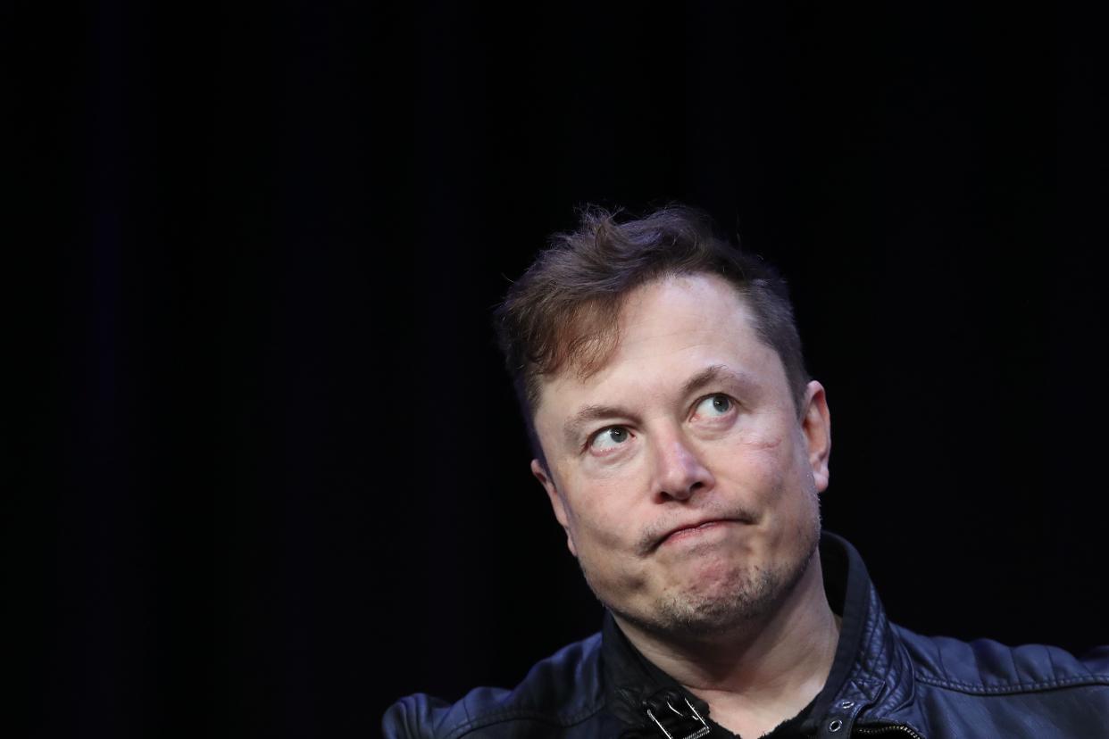 <p>Elon Musk, founder and chief engineer of SpaceX speaks at the 2020 Satellite Conference and Exhibition March 9, 2020 in Washington, DC</p> (Photo by Win McNamee/Getty Image)