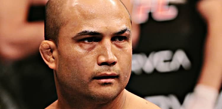 BJ Penn staredown