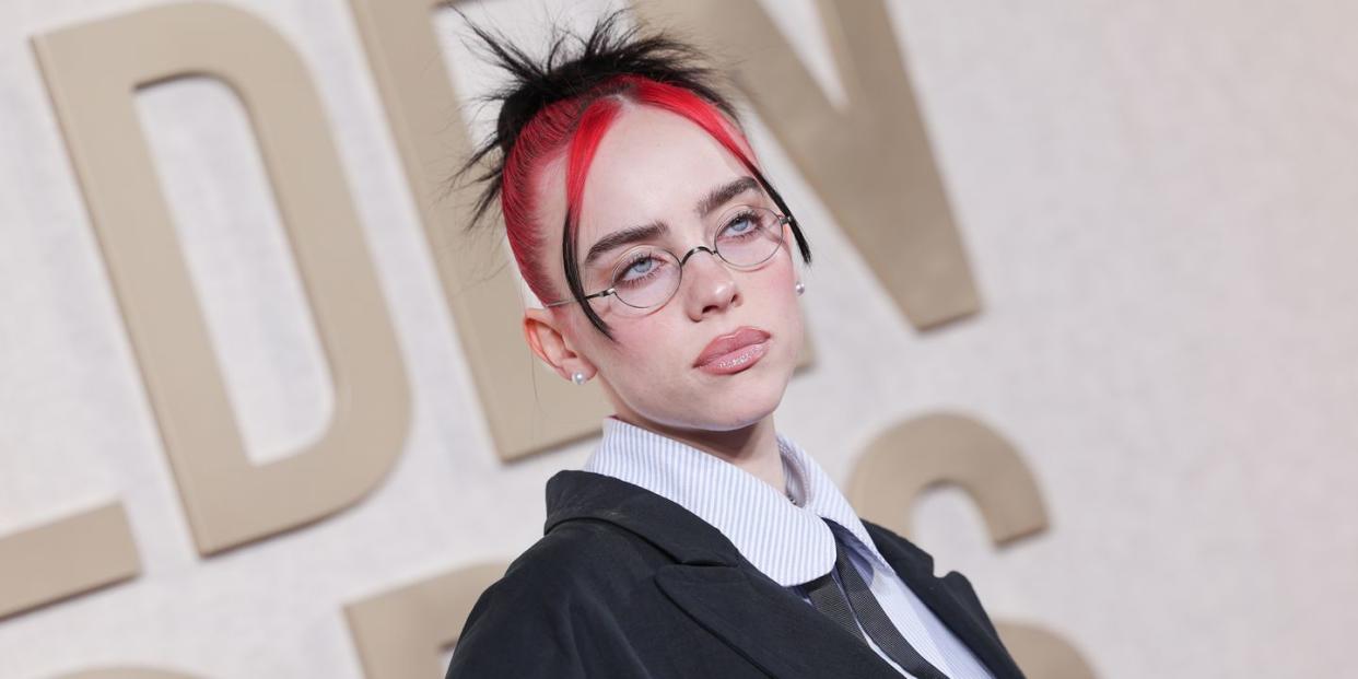 billie eilish golden globes 2024