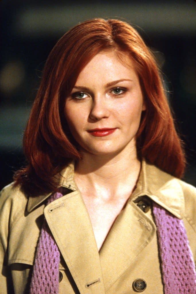 Dunst appeared as Mary Jane Watson — Peter Parker’s love interest — in the 2002 Sam Raimi-helmed film and later returned as the Broadway-bound actress in “Spider-Man 2” (2004) and for a final appearance in “Spider-Man 3” (2007). Columbia Pictures/Courtesy Everett Collection