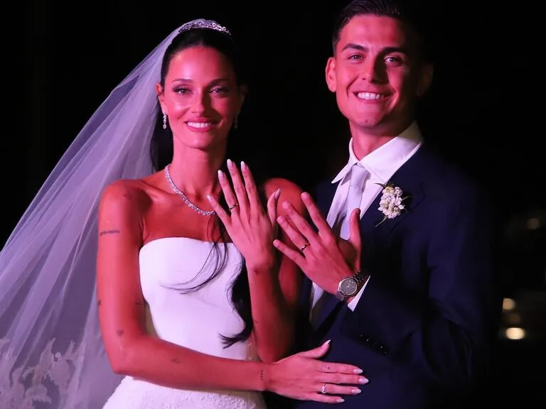 La boda de Oriana Sabatini y Paulo Dybala