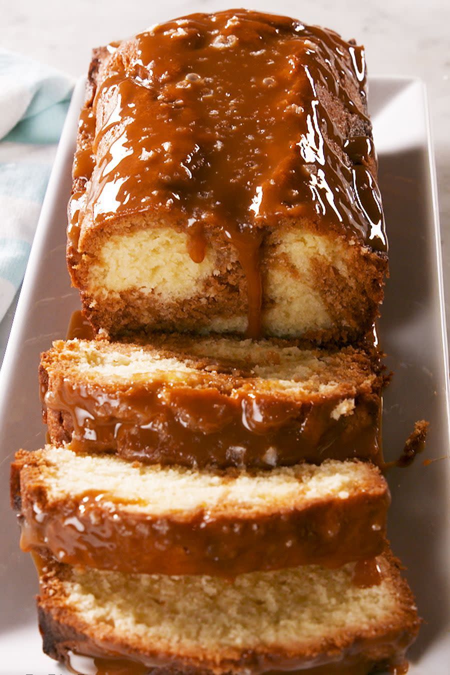 Salted Caramel Pound Cake