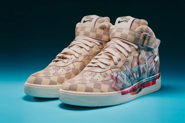 Nike's Louis Vuitton Air Force 1 sneakers could drop sooner than