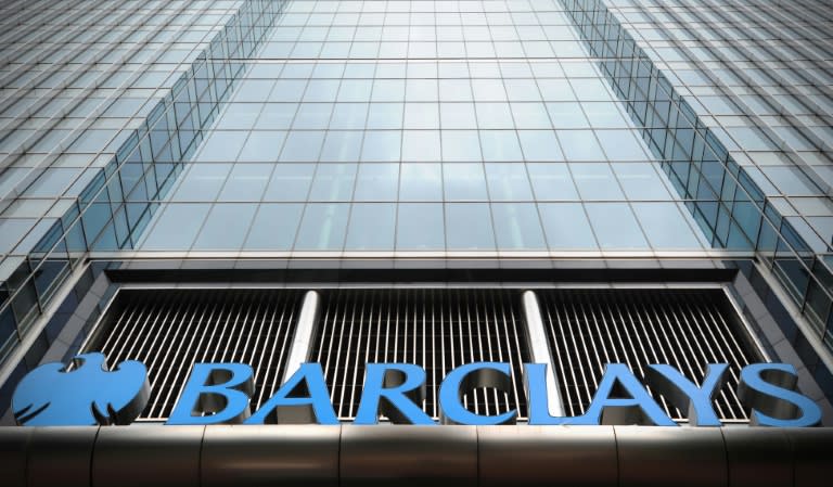 British bank Barclays reports profits after taxation diving but group pre-tax profit more than doubling in the first quarter