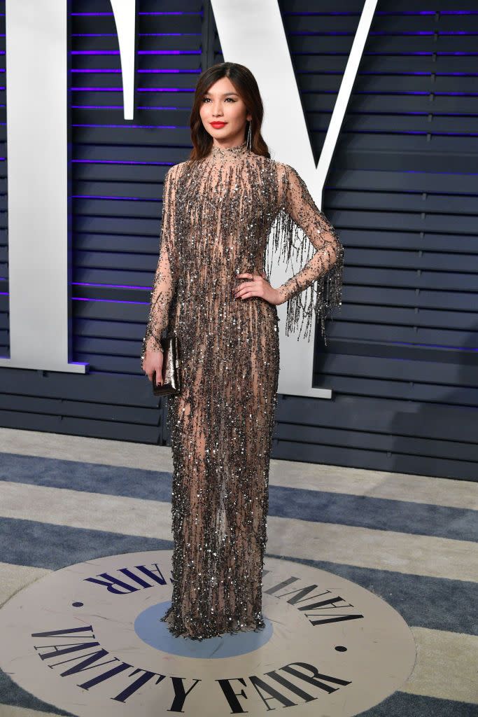 Gemma Chan at the 2019 Vanity Fair Oscar Party