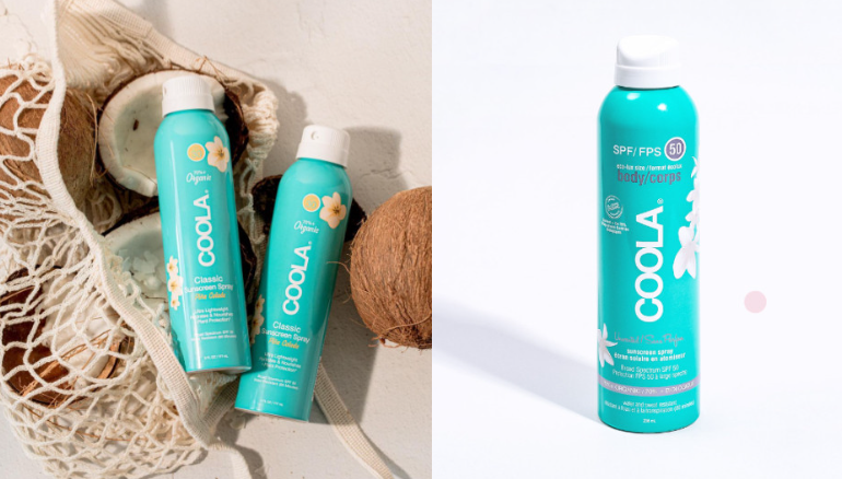 COOLA 不間斷運動防曬噴霧，236ml，NT$899元，圖片來源：@coola、COOLA