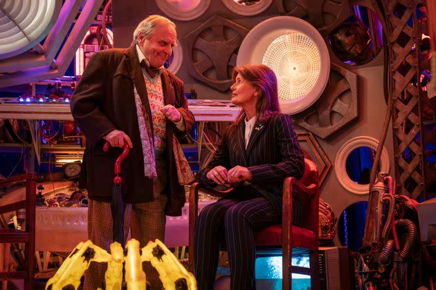 Sylvester McCoy and Sophie Aldred in Tales Of The TARDIS 