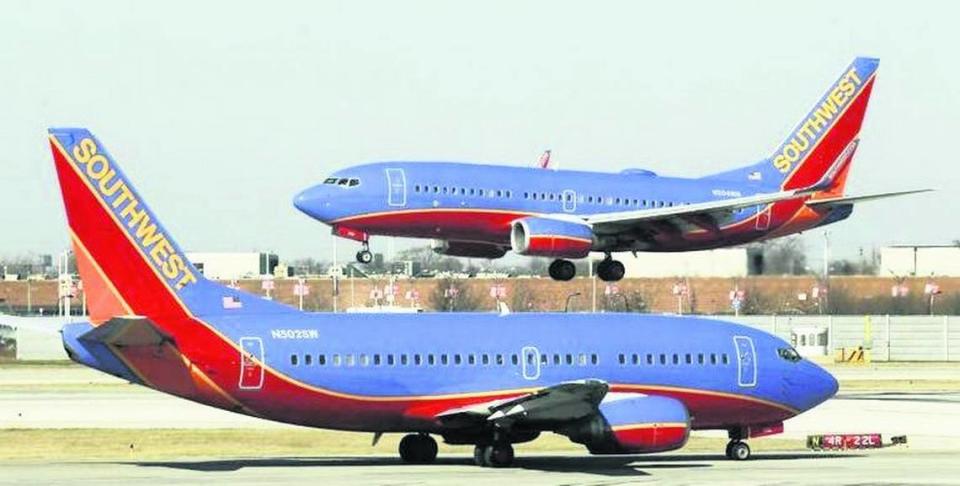 Aviones de Southwest Airlines en el Aeropuerto Internacional de Miami. ARCHIVO DEL MIAMI HERALD