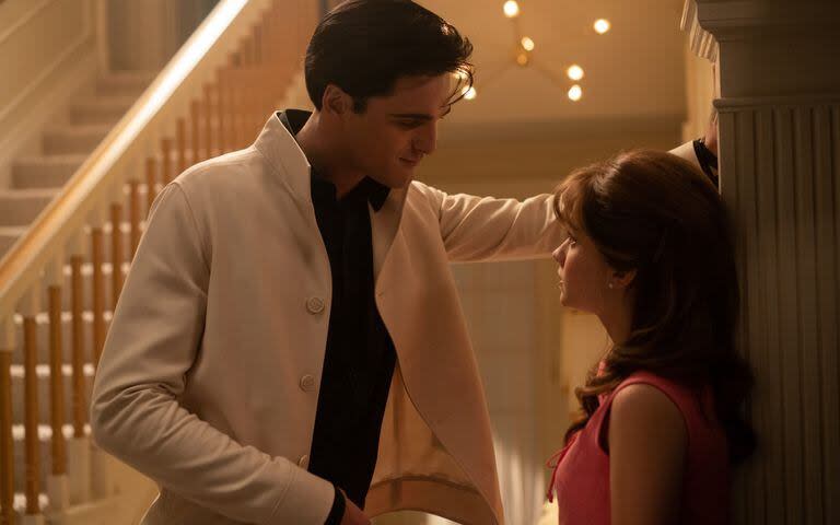 Elordi como Elvis Presley en Priscilla, el más reciente film de Sofia Coppola