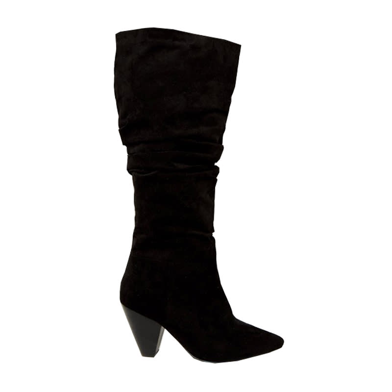 <a rel="nofollow noopener" href="http://rstyle.me/n/ctctf7chdw" target="_blank" data-ylk="slk:Cadet Wide Fit Slouch Knee Boots, ASOS, $79;elm:context_link;itc:0;sec:content-canvas" class="link ">Cadet Wide Fit Slouch Knee Boots, ASOS, $79</a><p> <strong>Related Articles</strong> <ul> <li><a rel="nofollow noopener" href="http://thezoereport.com/fashion/style-tips/box-of-style-ways-to-wear-cape-trend/?utm_source=yahoo&utm_medium=syndication" target="_blank" data-ylk="slk:The Key Styling Piece Your Wardrobe Needs;elm:context_link;itc:0;sec:content-canvas" class="link ">The Key Styling Piece Your Wardrobe Needs</a></li><li><a rel="nofollow noopener" href="http://thezoereport.com/entertainment/celebrities/taylor-swift-ready-for-it-music-video/?utm_source=yahoo&utm_medium=syndication" target="_blank" data-ylk="slk:Taylor Swift Just Teased Her New Music Video, And We're Not Ready For It;elm:context_link;itc:0;sec:content-canvas" class="link ">Taylor Swift Just Teased Her New Music Video, And We're Not Ready For It</a></li><li><a rel="nofollow noopener" href="http://thezoereport.com/beauty/celebrity-beauty/gigi-hadid-lipstick-tutorial/?utm_source=yahoo&utm_medium=syndication" target="_blank" data-ylk="slk:Gigi Hadid Shares Her Genius Trick For Applying Lipstick;elm:context_link;itc:0;sec:content-canvas" class="link ">Gigi Hadid Shares Her Genius Trick For Applying Lipstick</a></li> </ul> </p>