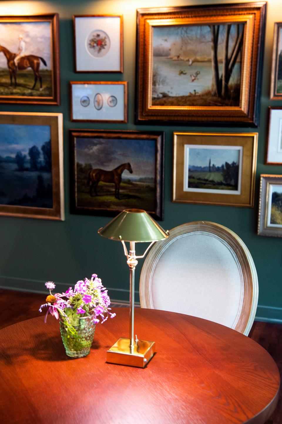 A table inside the Morningside Room bar at RT Lodge in Maryville on Thursday, July 21, 2022. The Morningside Room is the hotel's first major expansion since it was sold in spring 2021. 