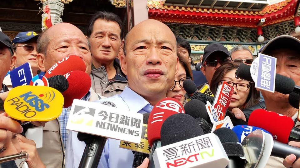 ▲高雄市長韓國瑜所創造的旋風，迄今仍未止息。（圖／NOWnews資料照）